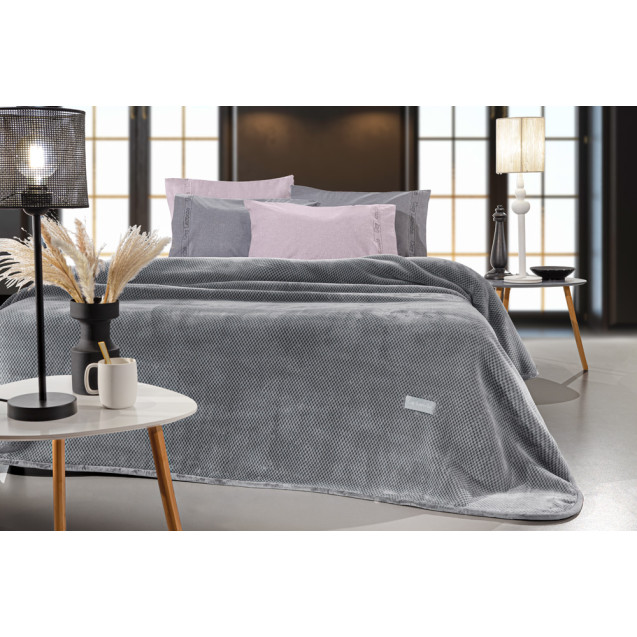 Κουβέρτα Βελουτέ Υπέρδιπλη Guy Laroche Cheval...