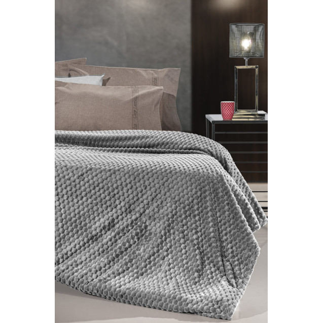 Σετ Κουβέρτα Fleece Μονή και Μαξιλαροθήκη...