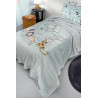 Παιδική Κουβέρτα Fleece Μονή Guy Laroche Ultra Soft Zootopia Aqua Grey 160x220
