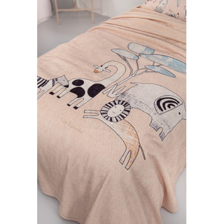 Παιδική Κουβέρτα Fleece Μονή Guy Laroche Ultra Soft Zootopia Cameo 160x220