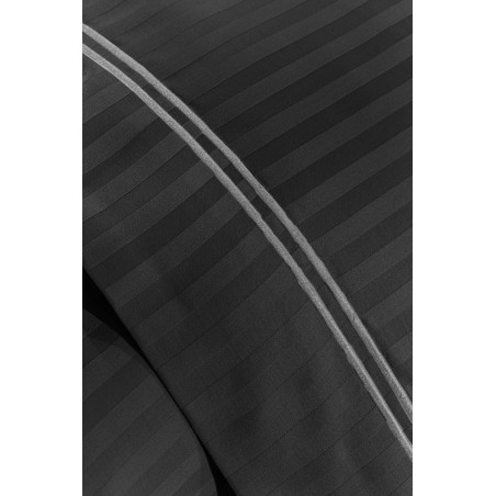 Σετ Μαξιλαροθήκες 2 Τεμαχίων Guy Laroche Nice Anthracite Silver 52x72 Oxford