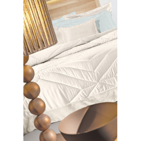 Σετ Πάπλωμα King Size 3 Τεμαχίων Guy Laroche Columbia Ivory 250x240