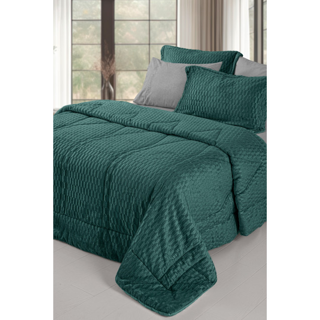 Πάπλωμα Υπέρδιπλο Guy Laroche Gali Emerald 220x240