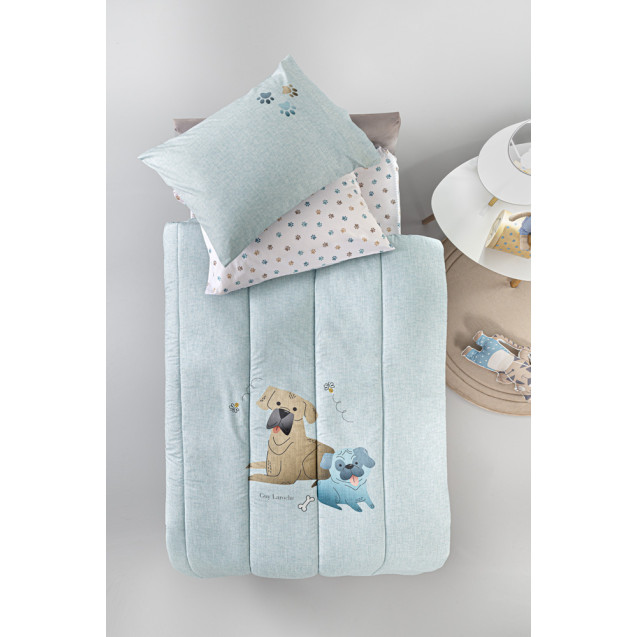 Παιδικό Πάπλωμα Μονό Guy Laroche Paw Ciel 160x220