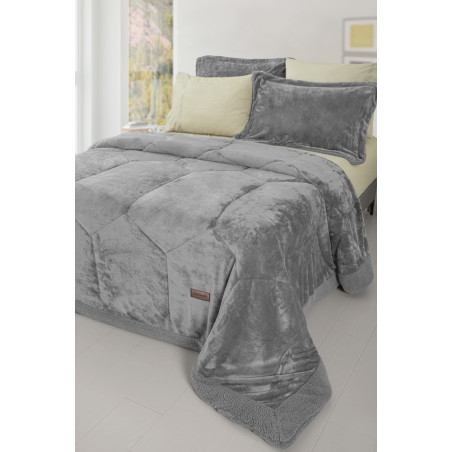 Κουβερτοπάπλωμα Υπέρδιπλο Guy Laroche Prisma Silver 220x240