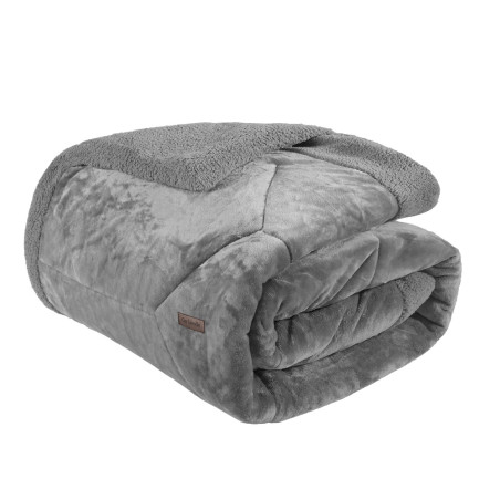 Κουβερτοπάπλωμα Υπέρδιπλο Guy Laroche Prisma Silver 220x240