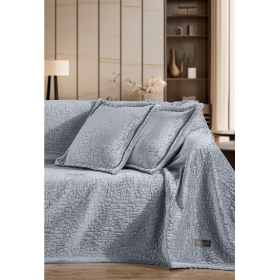 Σετ Κουβέρτα Καναπέ και Μαξιλαροθήκη Διακόσμησης Guy...