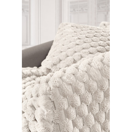 Σετ Κουβέρτα Καναπέ και Μαξιλάροθήκη Διακόσμησης Guy Laroche Elixir Ivory 120x160