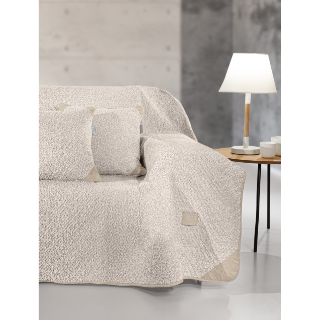 Ριχτάρι Τριθέσιου Guy Laroche Lama Beige 170x300
