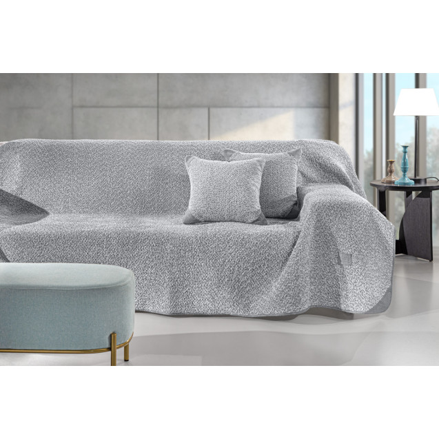 Ριχτάρι Πολυθρόνας Guy Laroche Lama Silver 170x150