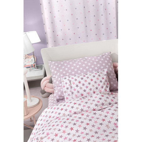 Σετ Σεντόνια Κούνιας 3 Τεμαχίων Guy Laroche Cosmos Pudra 115x170