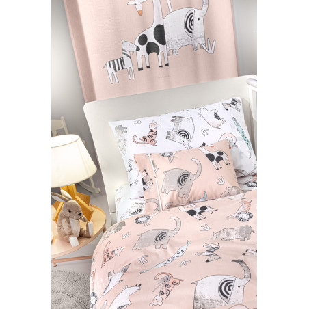 Σετ Σεντόνια Κούνιας 3 Τεμαχίων Guy Laroche Zootopia Cameo 115x170