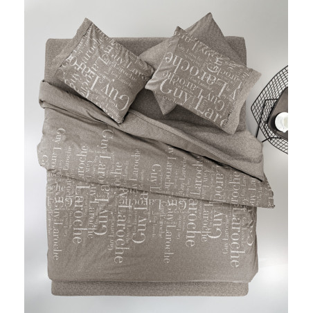 Σετ Σεντόνια Φανελένια King Size 4 Τεμαχίων Guy Laroche Brand Cashmere 270x265