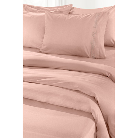 Σεντόνι Μονό με Λάστιχο Guy Laroche Color Plus Coral 100x200+32