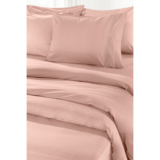 Σεντόνι King Size Guy Laroche Color Plus Coral...