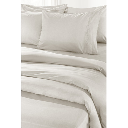 Σεντόνι Μονό με Λάστιχο Guy Laroche Color Plus Ivory 100x200+32