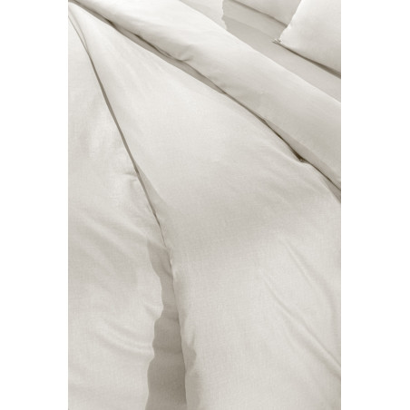 Σεντόνι Διπλό με Λάστιχο Guy Laroche Color Plus Ivory 140x200+32