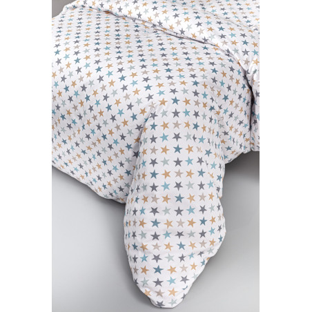 Σετ Παιδικά Σεντόνια Μονά με Λάστιχο 3 Τεμαχίων Guy Laroche Cosmos Sky 100x200+28