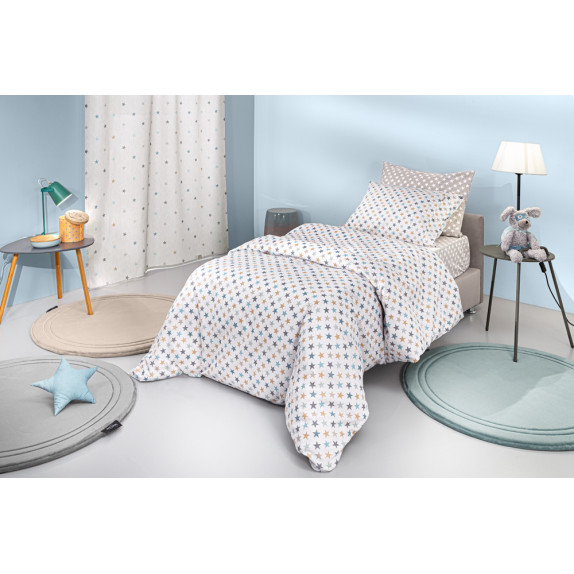 Σετ Παιδικά Σεντόνια Μονά 3 Τεμαχίων Guy Laroche Cosmos...