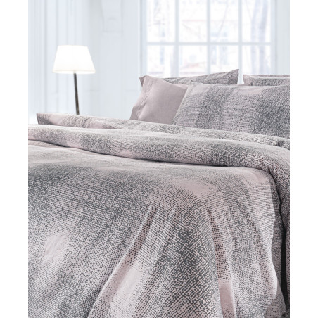 Σετ Σεντόνια Φανελένια Υπέρδιπλα με Λάστιχο 4 Τεμαχίων Guy Laroche Elissa Melanze 165x200+35