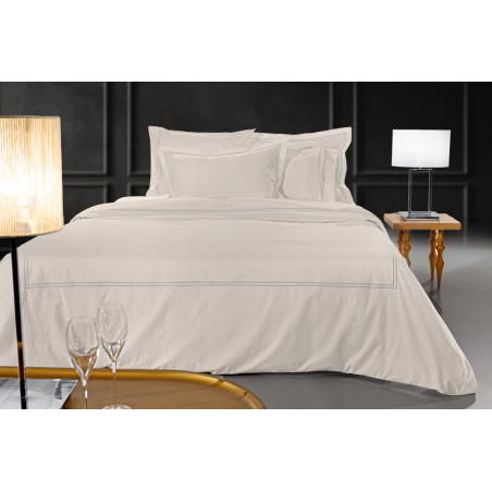 Σετ Σεντόνια King Size 4 Τεμαχίων Guy Laroche Nice Natural L.Silver 270x280