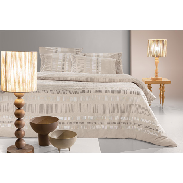 Σετ Σεντόνια Φανελένια Υπέρδιπλα με Λάστιχο 4...