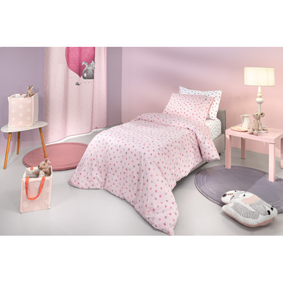 Σετ Παιδικά Σεντόνια Μονά 3 Τεμαχίων Guy Laroche Paw...