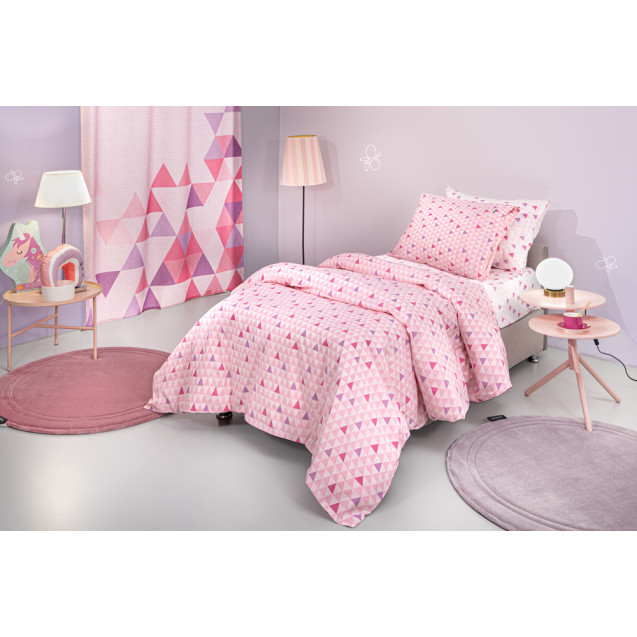 Σετ Παιδικά Σεντόνια Μονά με Λάστιχο 3 Τεμαχίων...