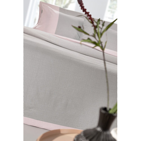 Σετ Σεντόνια Φανελένια Υπέρδιπλα με Λάστιχο 4 Τεμαχίων Guy Laroche Verona Charcoal 165x200+35