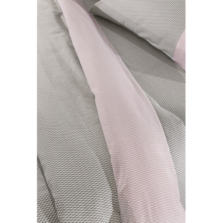 Σετ Σεντόνια Φανελένια Μονά 3 Τεμαχίων Guy Laroche Verona Charcoal 170x265