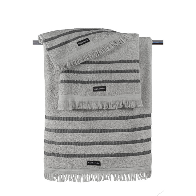Σετ Πετσέτες 3 Τεμαχίων Guy Laroche Fabiana Grey