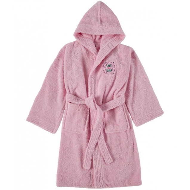 Παιδικό Μπουρνούζι με Κουκούλα Sb Home  No4