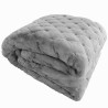 Κουβέρτα Γούνινη Υπέρδιπλη Morven Lyon 1910 Γκρι 220x240