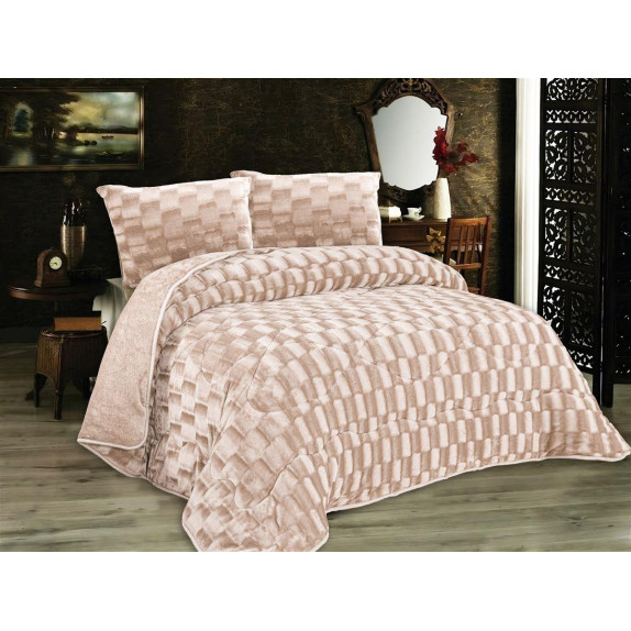 Κουβερτοπάπλωμα Υπέρδιπλο Dimcol 750 gsm 1940 Mocha 220x240