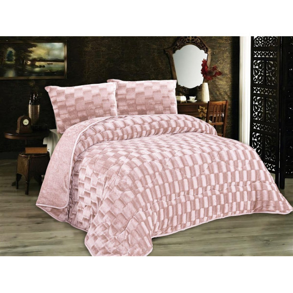 Κουβερτοπάπλωμα Υπέρδιπλο Dimcol 750 gsm 1940 Salmon Rose...