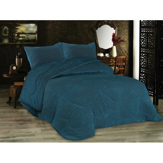 Κουβερτοπάπλωμα Μονό Dimcol 700 gsm 1950 Petrol 160x220