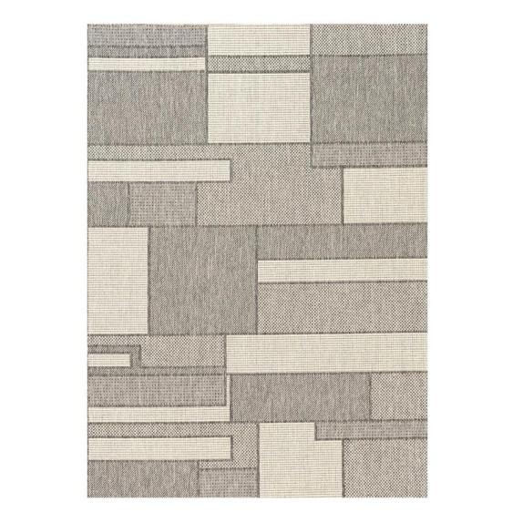 Χαλί New Plan Ethnik 1449D Grey 160x230