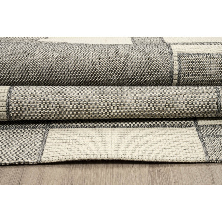 Χαλί New Plan Ethnik 1449D Grey 133x190