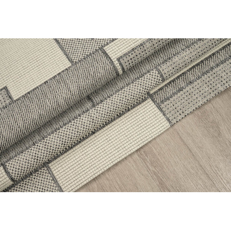 Χαλί New Plan Ethnik 1449D Grey 133x190