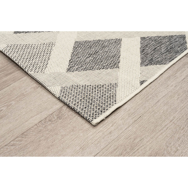 Χαλί New Plan Ethnik 3729D Grey 070x140