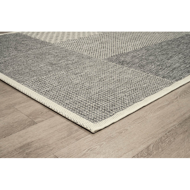 Χαλί New Plan Ethnik 4526D Grey 160x230