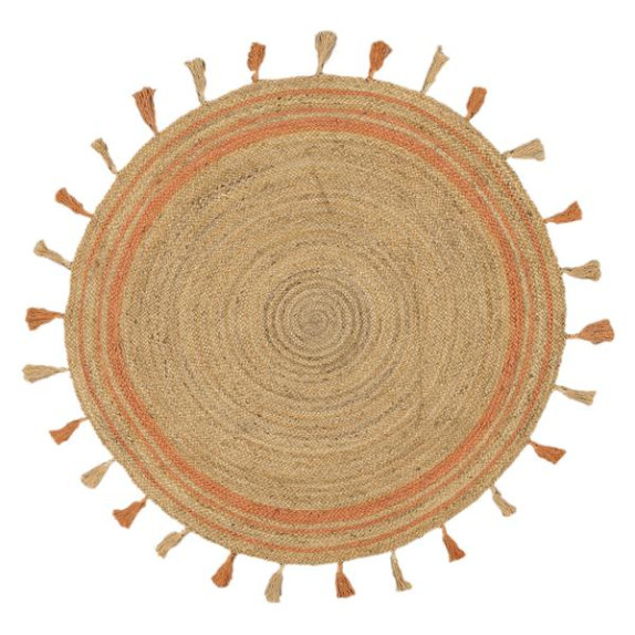 Χαλί New Plan Delhi Χειροποιητο Nat.Rust Me005 (003) 120x120