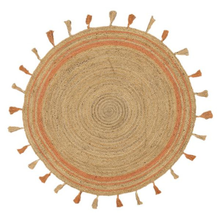 Χαλί New Plan Delhi Χειροποιητο Nat.Rust Me005 (003) 120x120