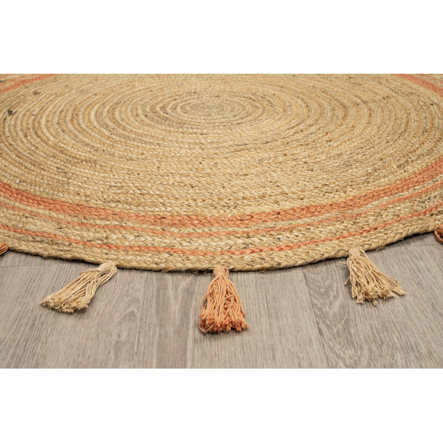 Χαλί New Plan Delhi Χειροποιητο Nat.Rust Me005...