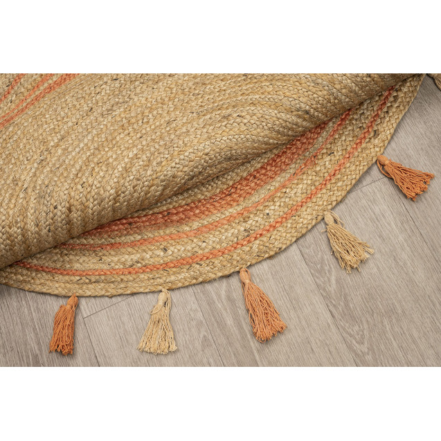 Χαλί New Plan Delhi Χειροποιητο Nat.Rust Me005...