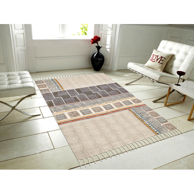 Χαλί New Plan Art Χειροποιητο 1019 133x190