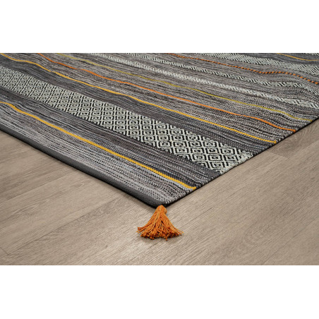 Χαλί New Plan Antique Kilim Χειροποιητο 5090 Grey 160x230