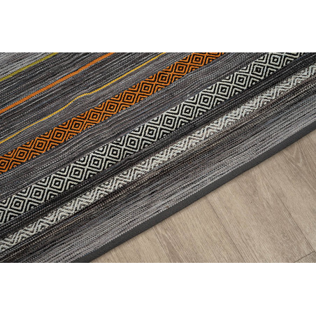 Χαλί New Plan Antique Kilim Χειροποιητο 5090 Grey 160x230
