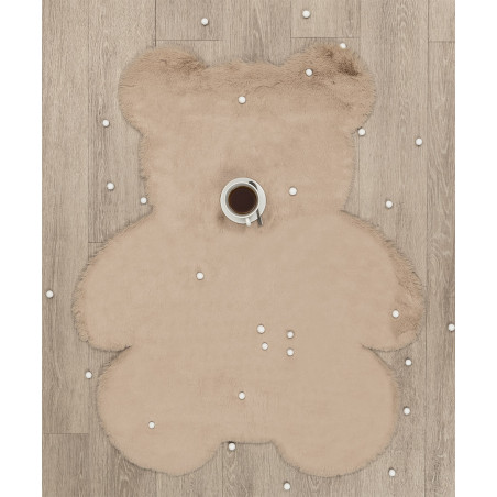 Χαλί New Plan Puffy Fc5 Taupe Bear Antislip 090x110