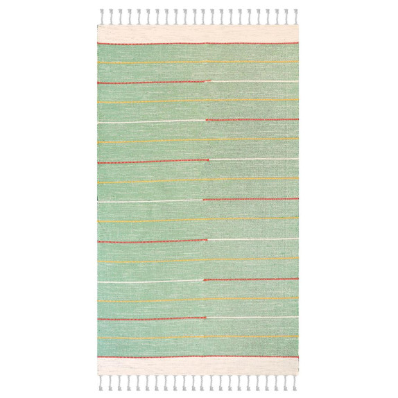 Χαλί New Plan Ribella Χειροποιητο 300 Green 200x285